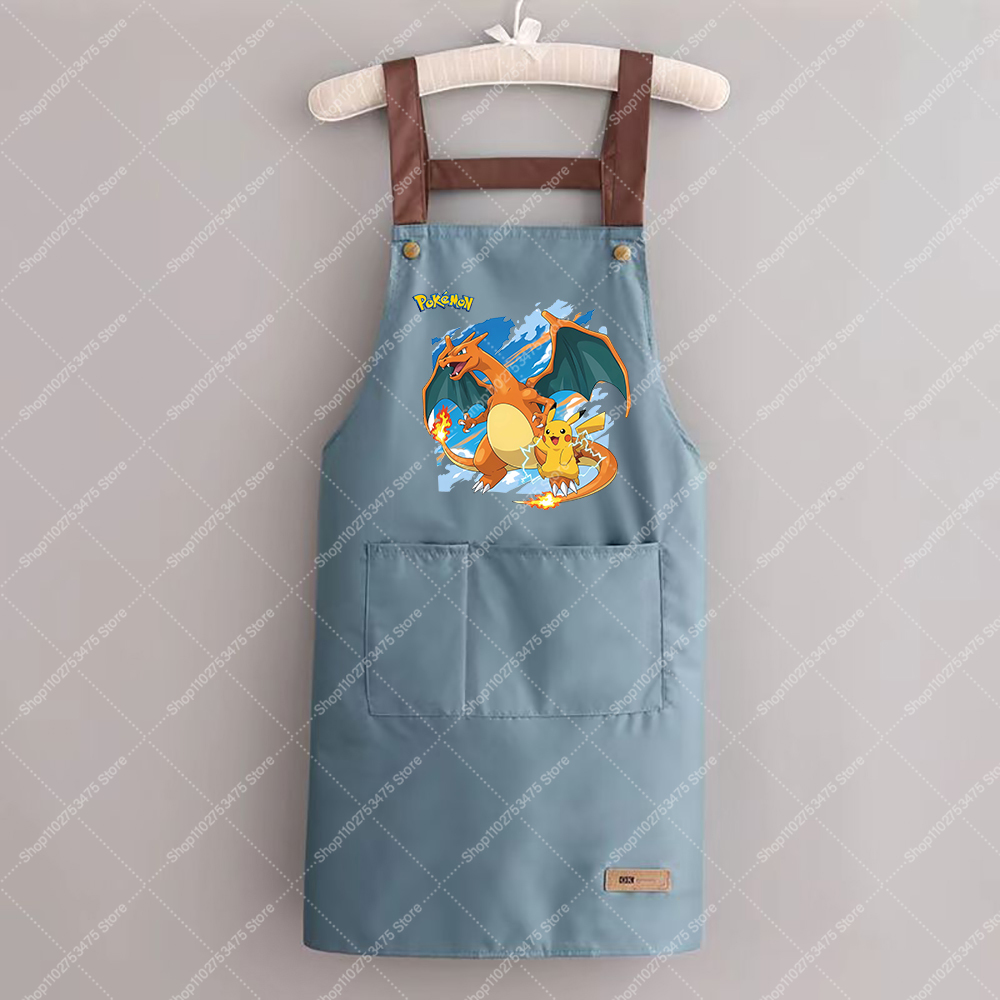 Home Cooking Oil - Kadın Erkek Moda Baskılı Önlük Karikatür
