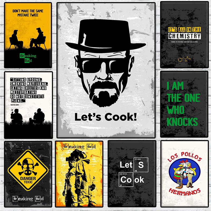 Home Cooking Shows - Klasik TV Şovu Breaking Bad Poster