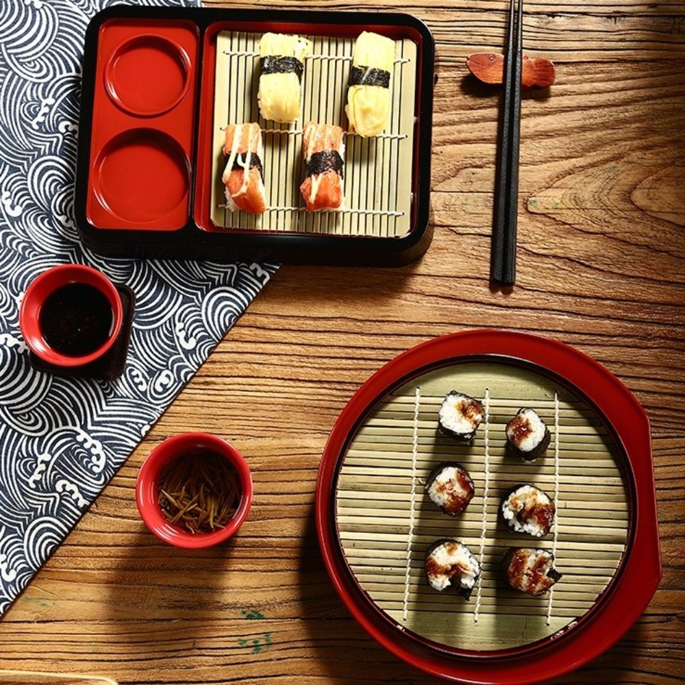 Japon Tarzı Soğuk Erişte Tabağ - Sushi Mat Bamboo incelemesi ve fiyatı