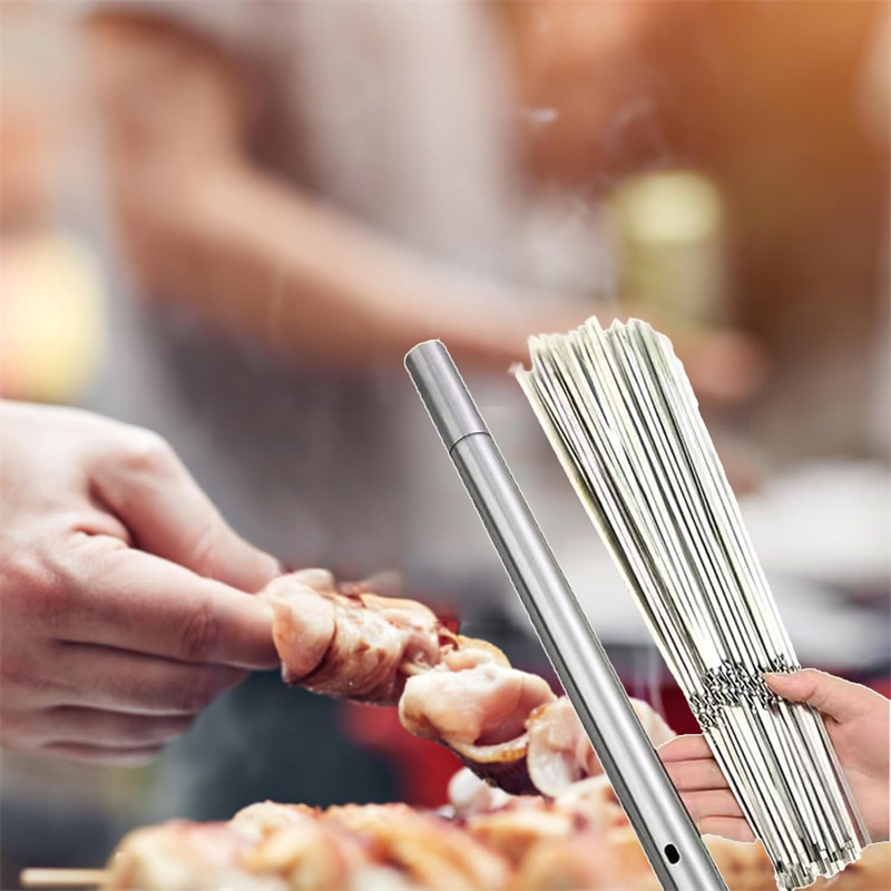 Paslanmaz Çelik Barbekü Şiş Ye - Dosa Pan Iron incelemesi ve fiyatı