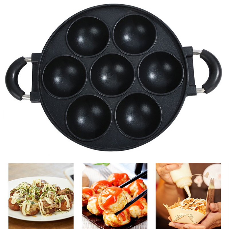 7 delik kek pişirme kazanı dök - Dosa Pan Iron incelemesi ve fiyatı