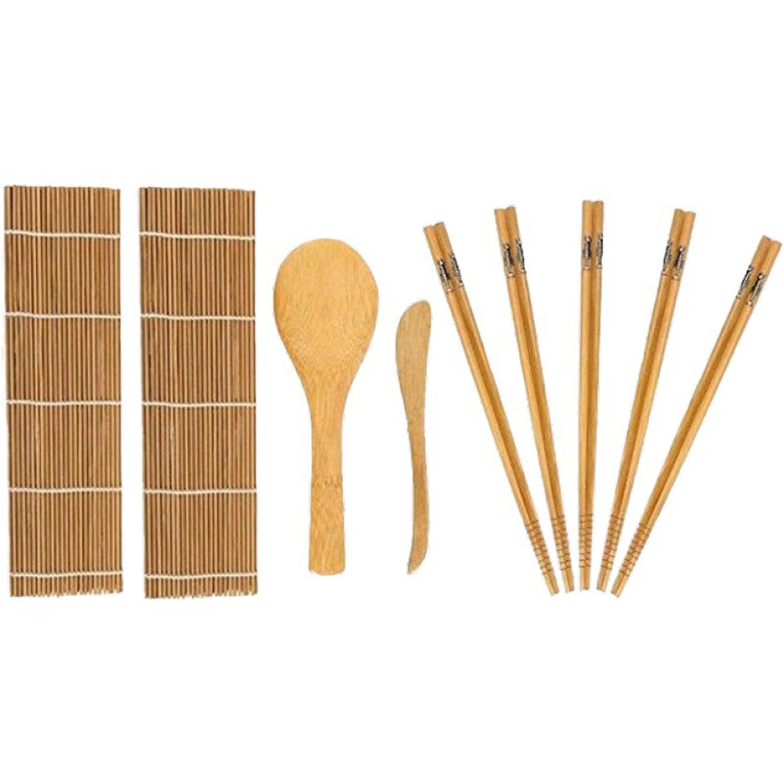 9 Parça Suşi Yapma Seti Bambu  - Sushi Mat Bamboo incelemesi ve fiyatı
