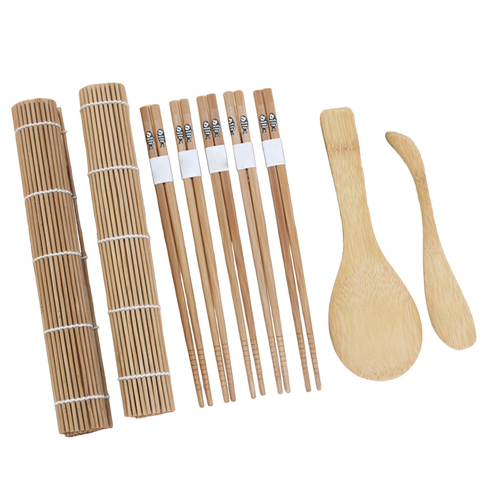 9 Parça Suşi Yapma Seti Bambu  - Sushi Mat Bamboo incelemesi ve fiyatı